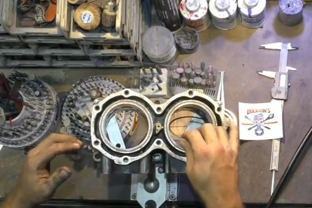 Article Intro to PWC porting 101 , tooling , burrs and things needed to port a 2 stroke engine