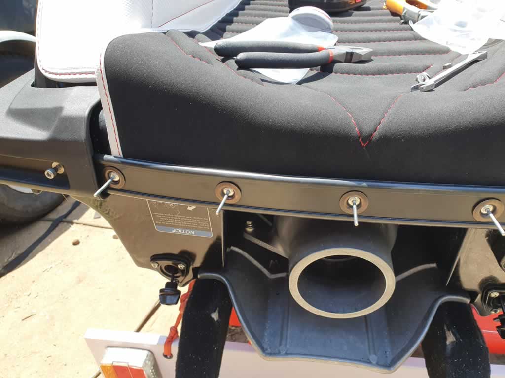 How to install Jettrim mat on SXR 1500