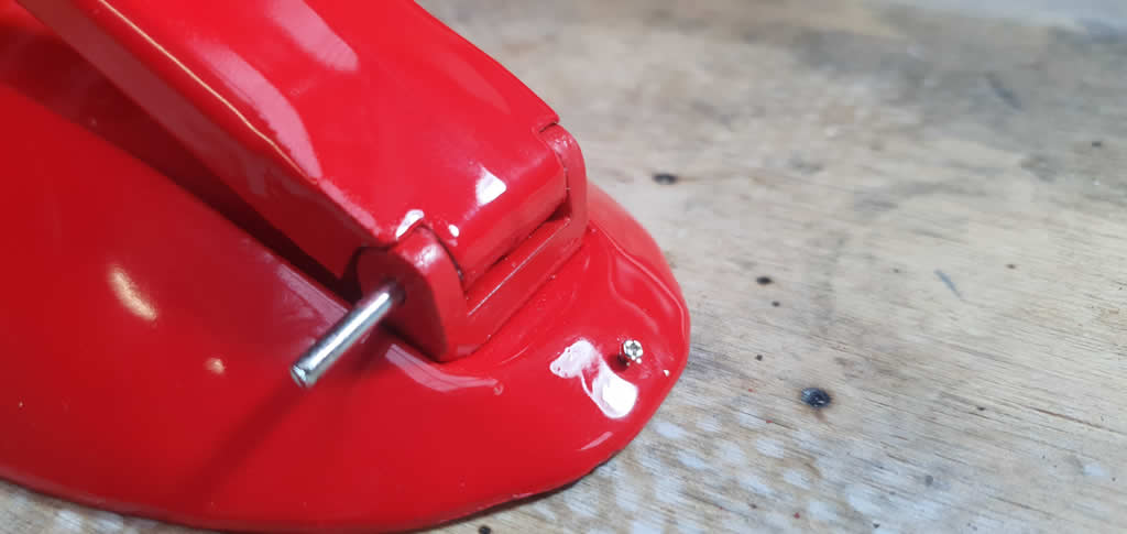 Push to Pole Pin Through Push to pole pin through