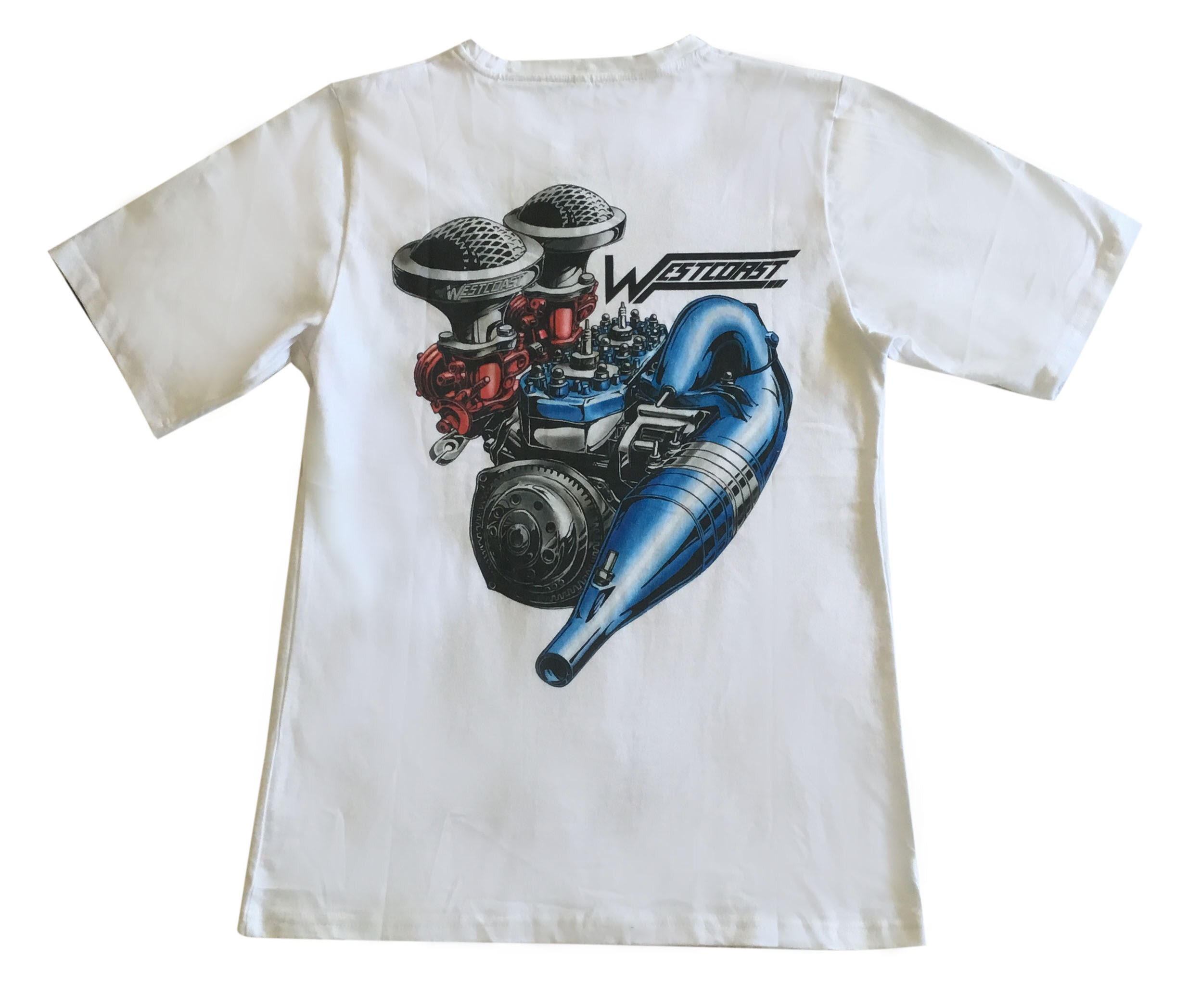Wax Racing Products West Coast Wax Racing T Shirt for Kawasaki 440/550 ...