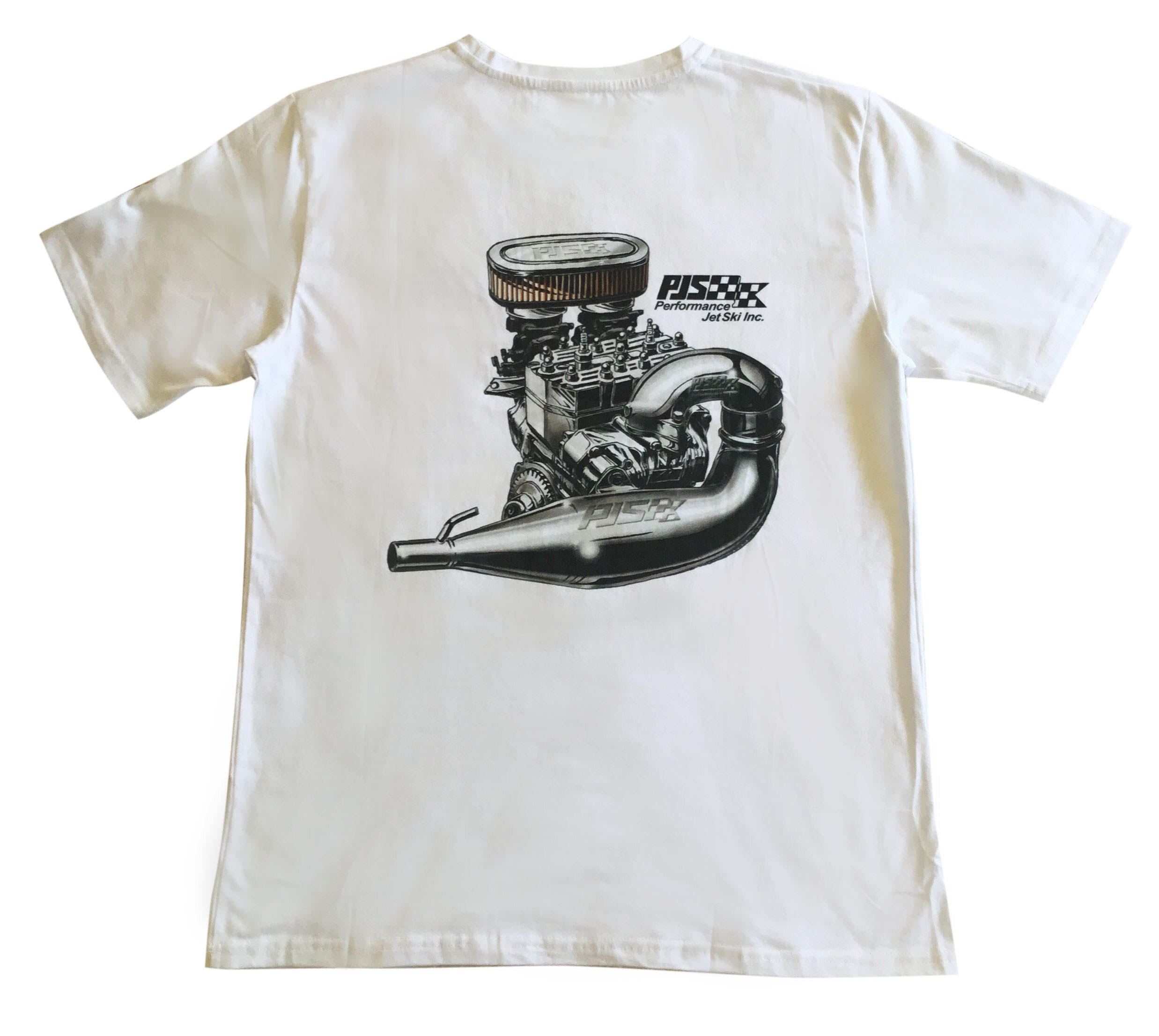 Wax Racing Products PJS Wax Racing T Shirt for Kawasaki 440/550 ...